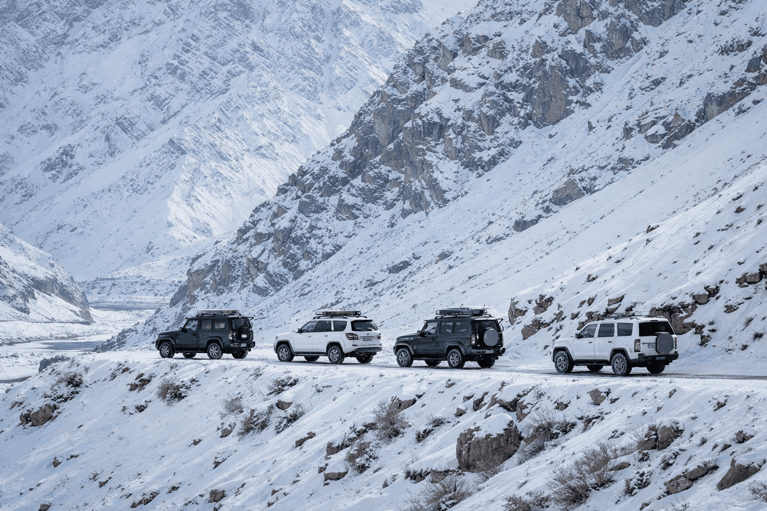 Snow White Spiti 4X4